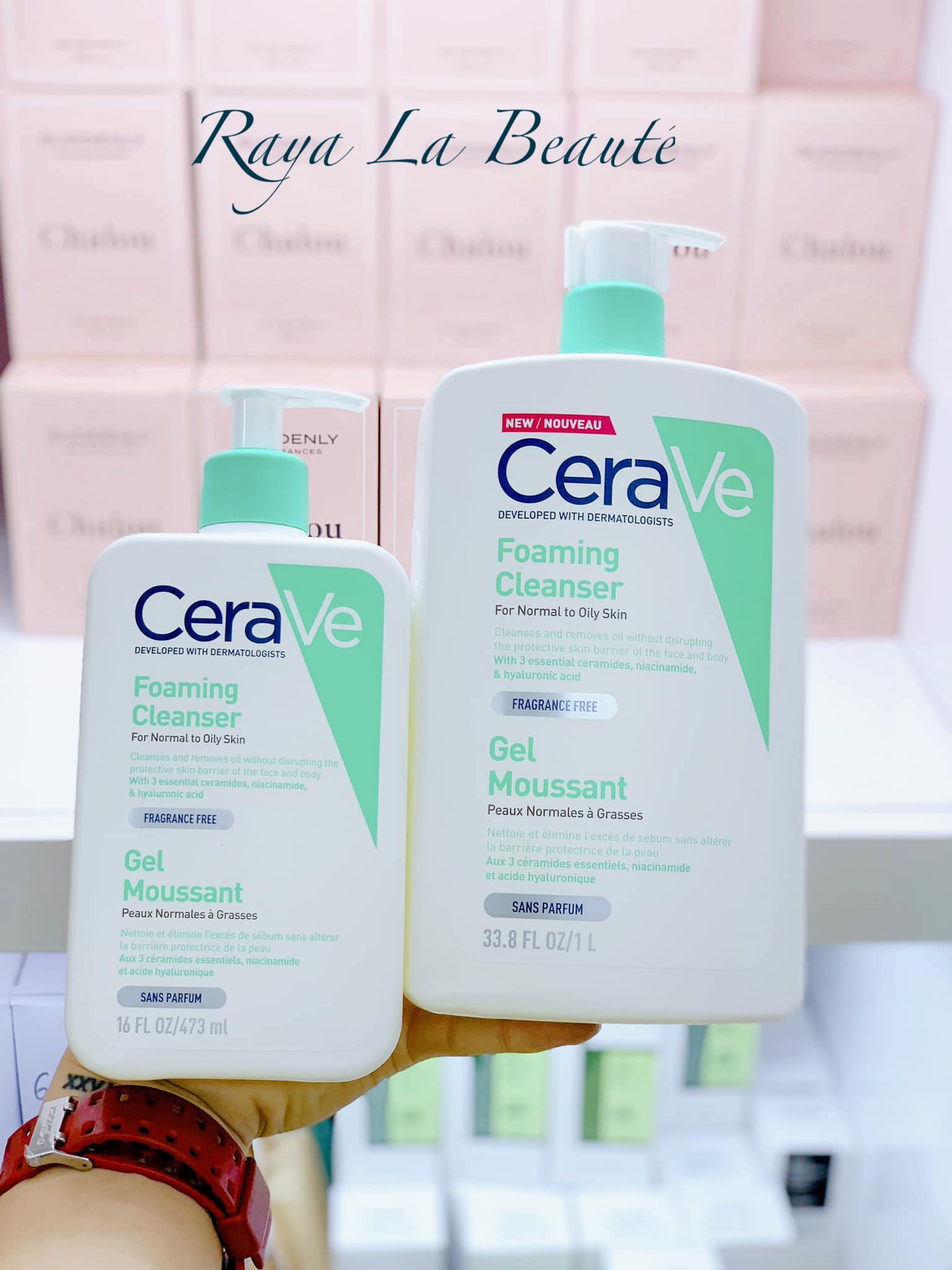 Sữa rửa mặt cerave 473ml, 1000ml