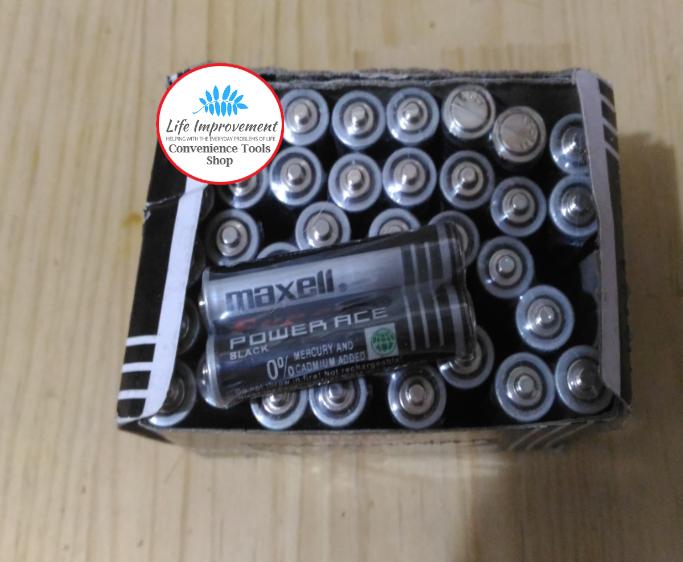 2 Cặp Pin AAA (Maxell hoặc Toshiba)