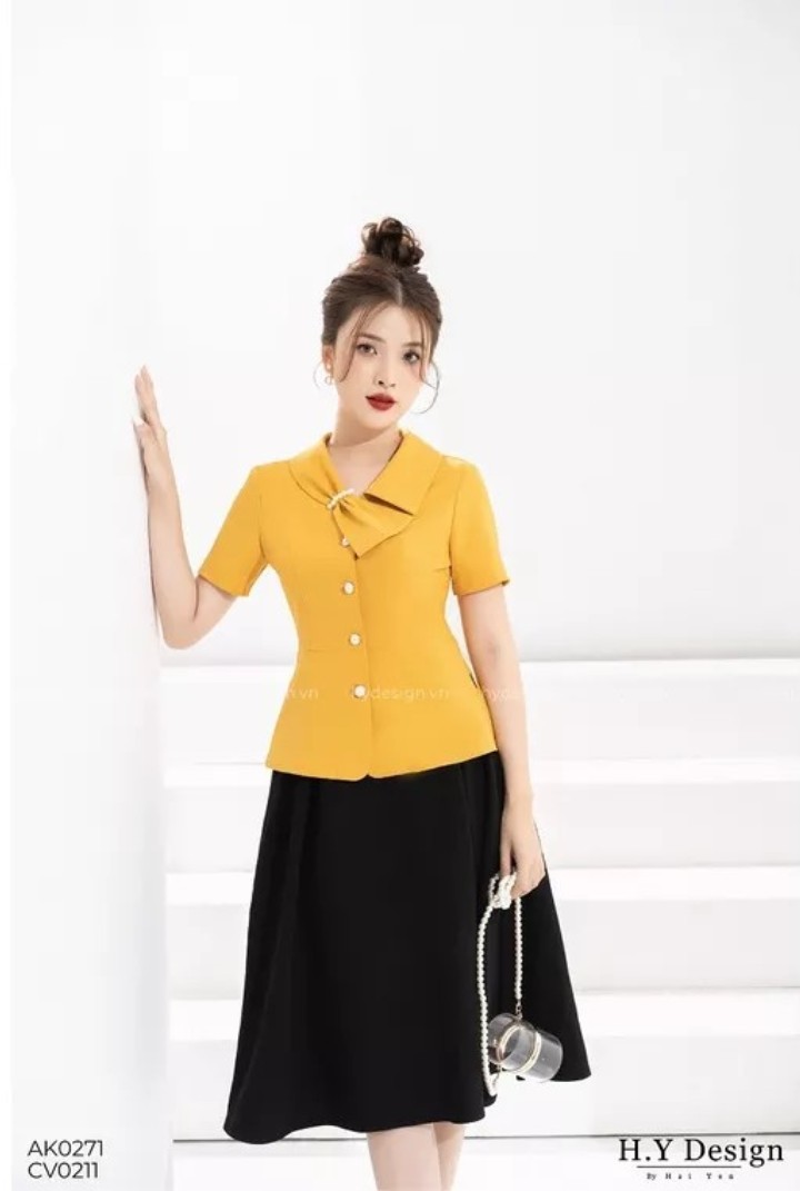 ÁO CÔNG SỞ THANH LỊCH T0066