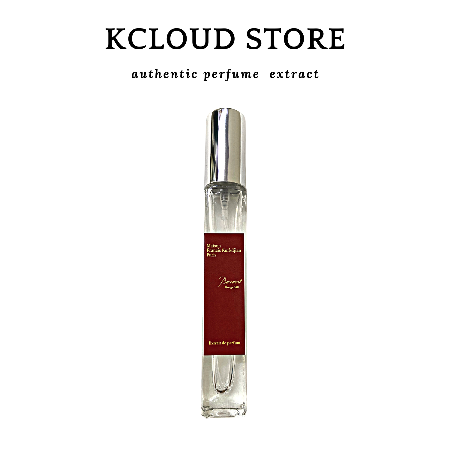 Nước hoa unisex Bacarat  540 chiết 10ml