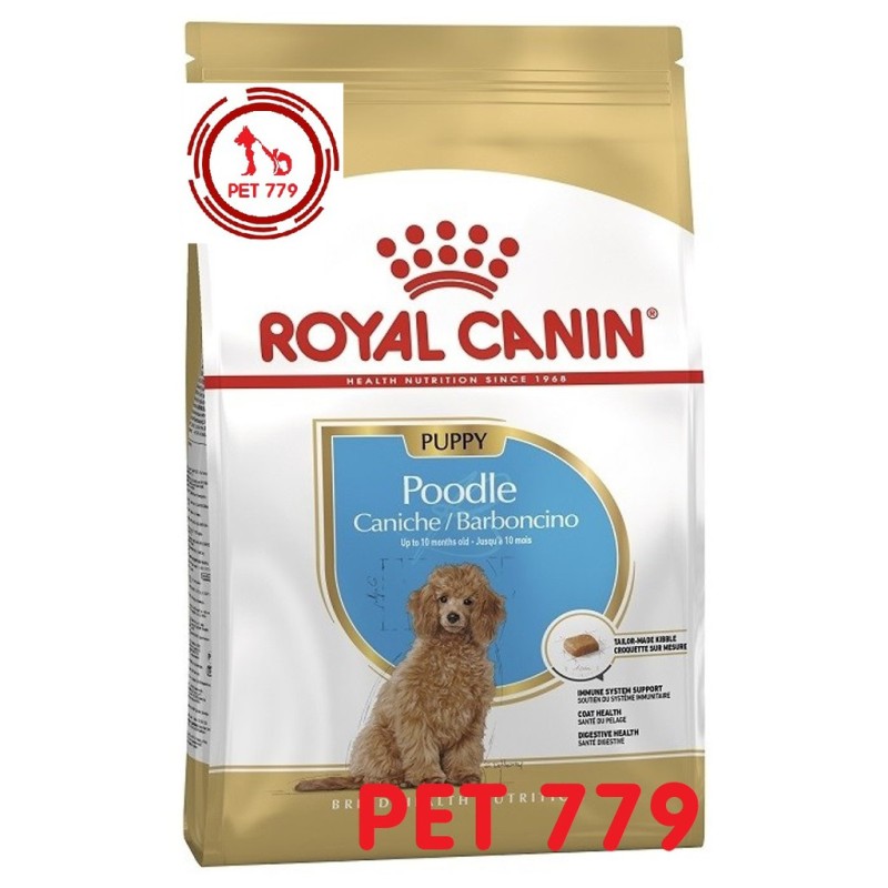 Thức ăn cho chó Poodle con, thức ăn cho chó Royal Canin Poodle Puppy 500g (cho chó)