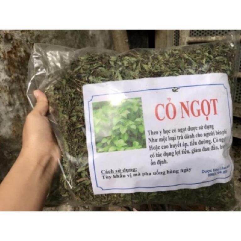 Cỏ ngọt sấy khô 1 túi 500gr.