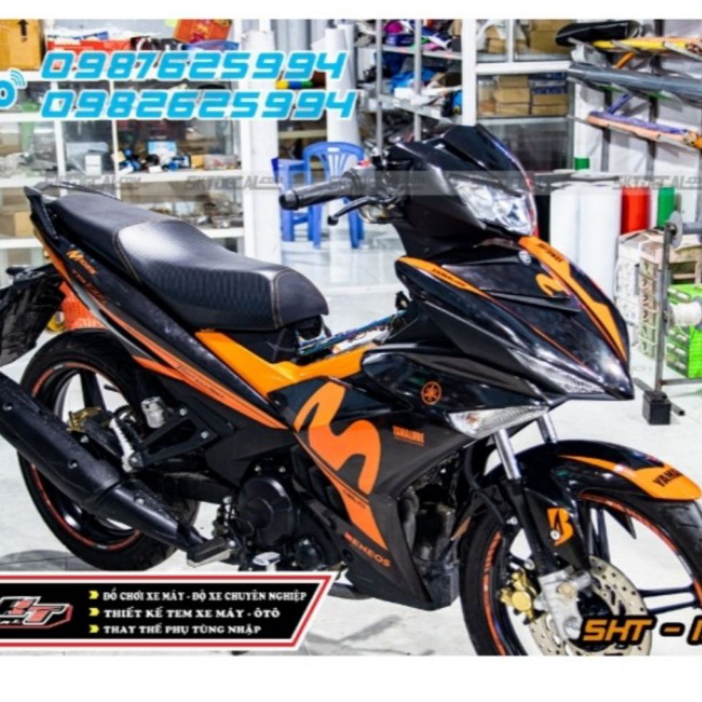 Tem rời ex 150 ko bay màu