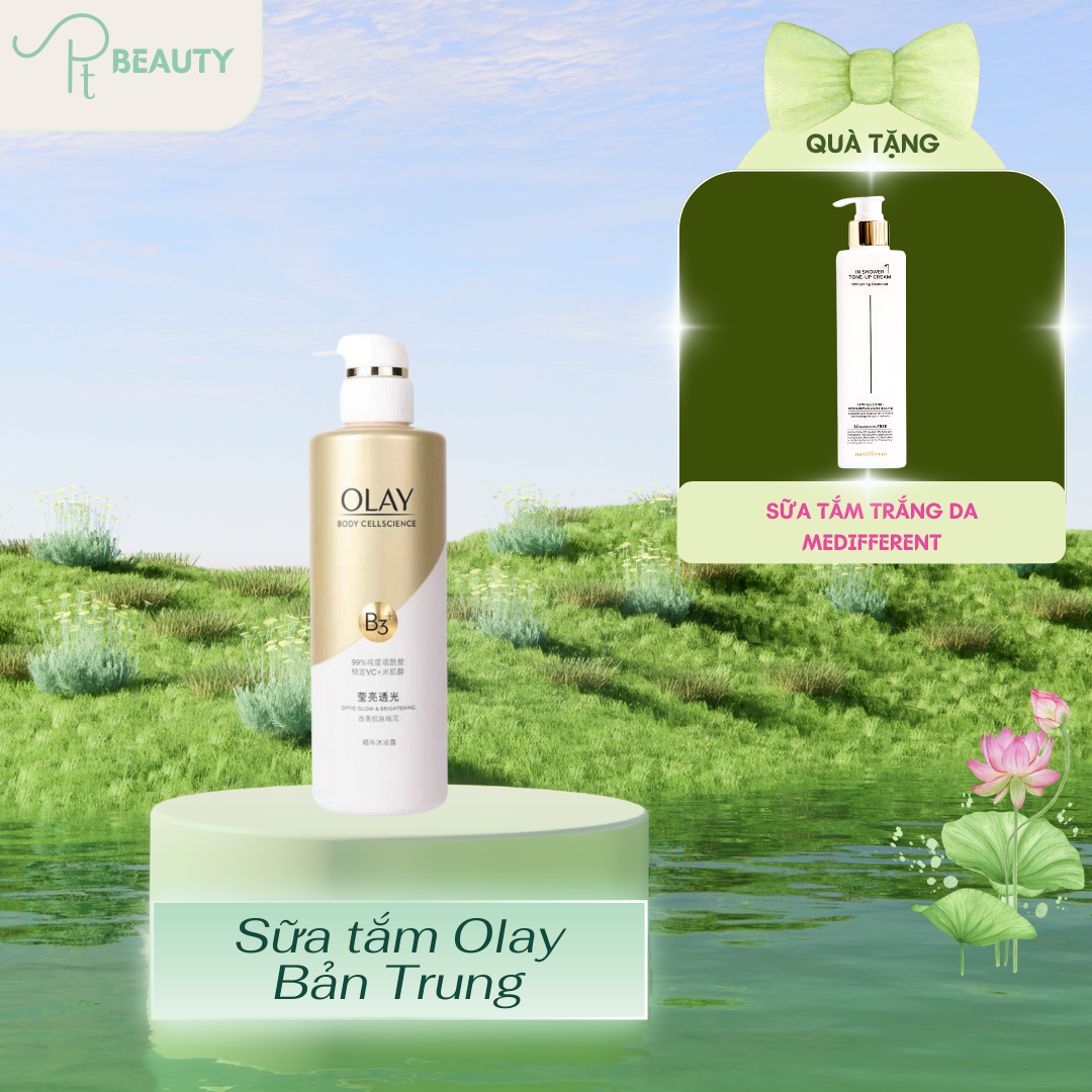 Sữa Tắm Olay B3+ Vitamin C Mẫu Mới (Bản Trung) - 500ml