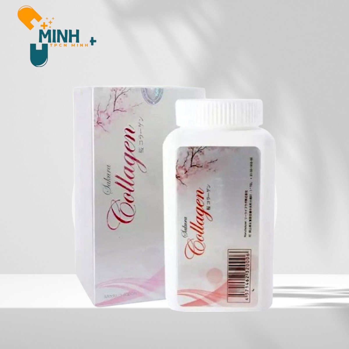 Viên uống collagen sakura Nhật Bản 120 viên