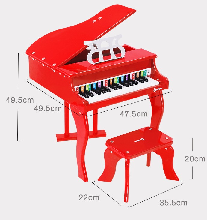Đàn piano gỗ cao cấp cho Bé