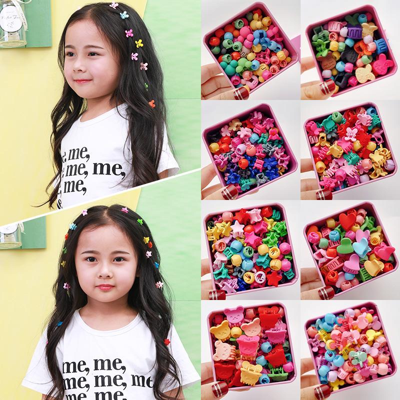 Kẹp tóc càng cua nhỏ hộp 100 chiếc