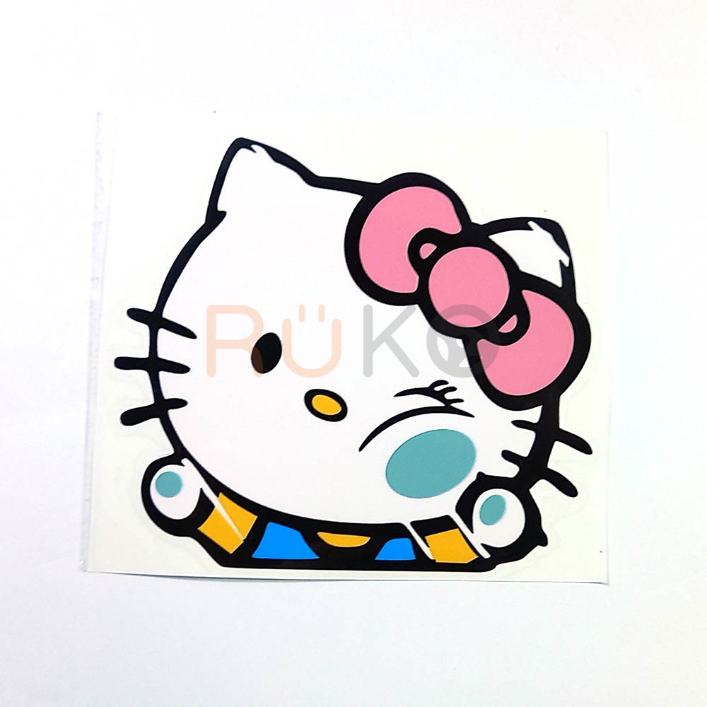 Decal, Sticker hình Hello Kitty