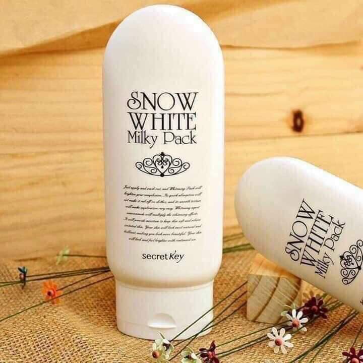 Kem Ủ Trắng Secret Key Snow White Milky Pack (200ml)