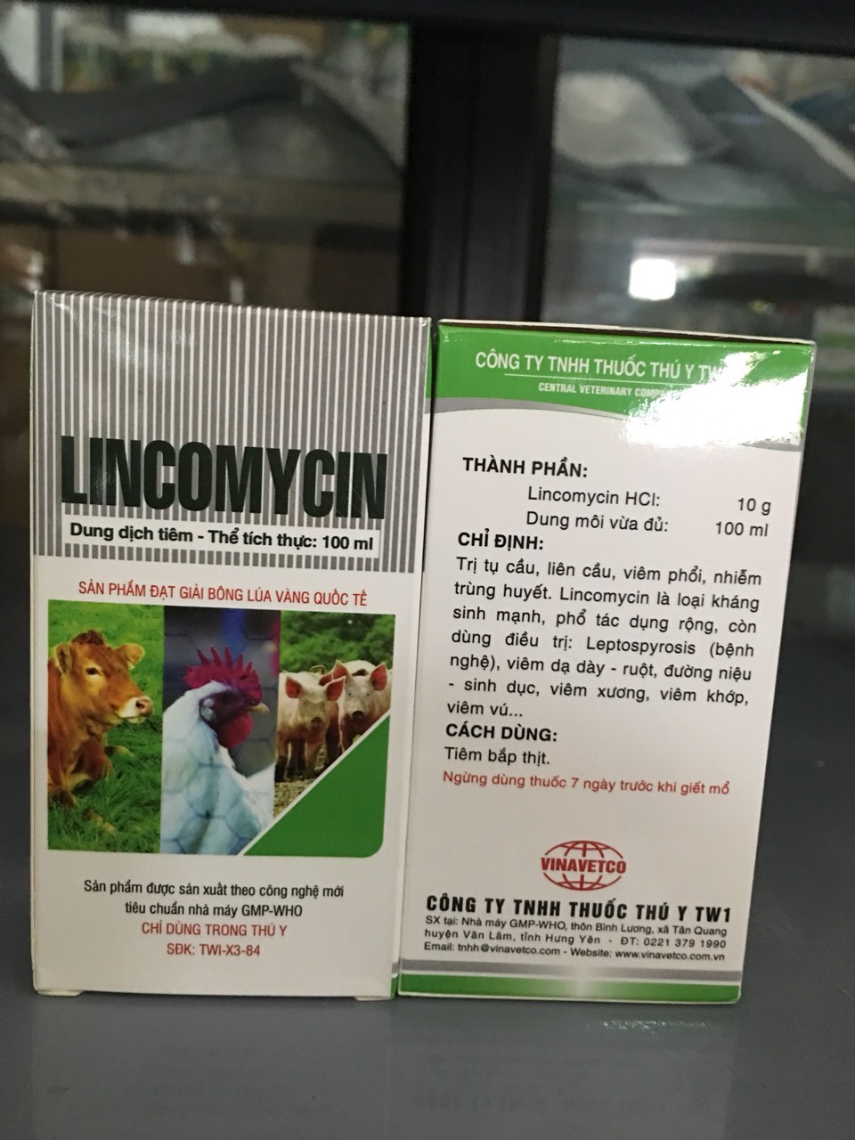 LINCOMYCIN 10% (100ml) TW1 - chỉ dùng trong thú y
