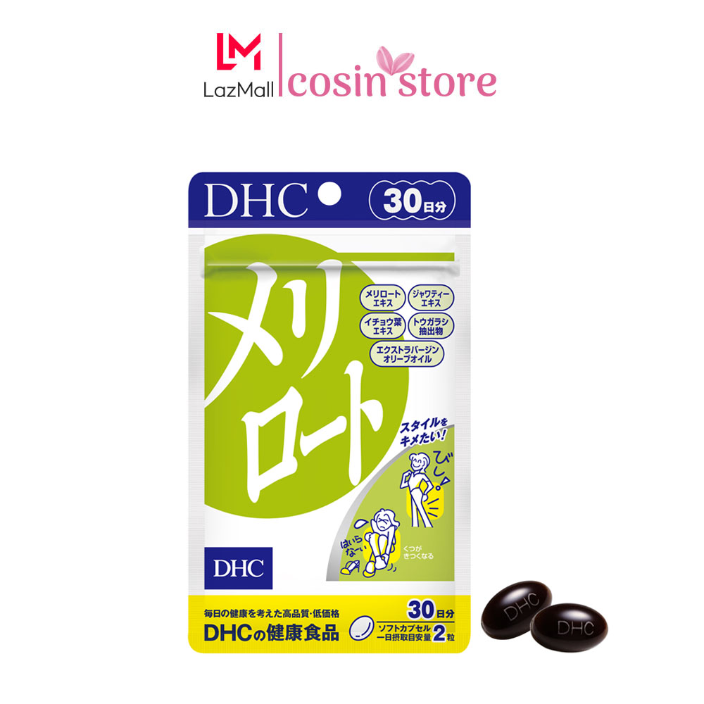 Viên uống DHC Melilot hỗ trợ giảm mỡ đùi 60 viên 30 ngày dùng của Nhật