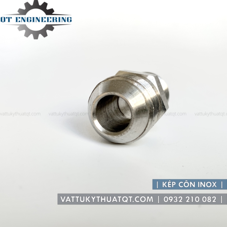 Kép Côn Inox 304 (Hệ Ren Mỹ) - DN15 (phi 21mm) - VATTUKYTHUATQT.COM