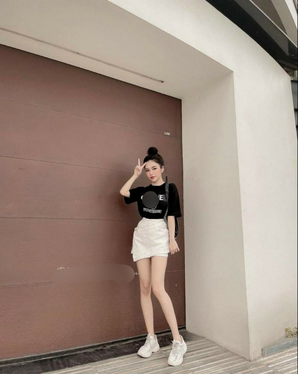 CHÂN VÁY ĐẮP CHÉO VẠT LỆCH TÀ KIỂU CÁ TÍNH