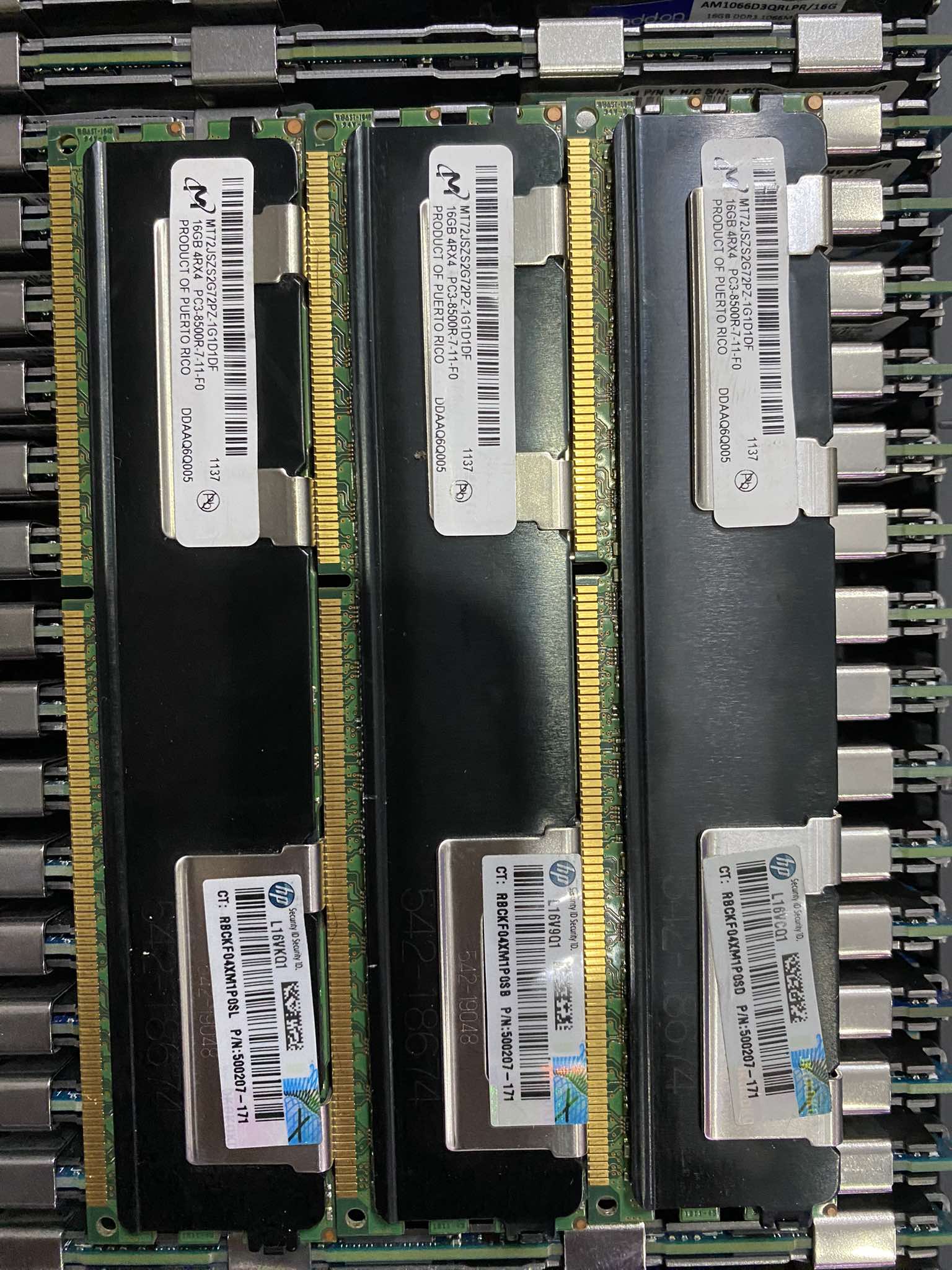 Ram DDR3 ECC REG 16GB, 8GB bus 1066, 1333, 1600, 1866, hàng zin tháo máy chính hãng sk 1366, 2011V3 hỗ trợ main X79, X99 bảo hành 12 tháng