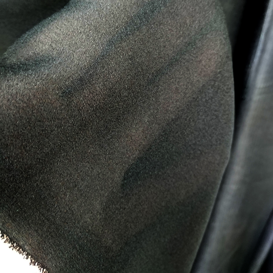 Vải chiffon cát màu đen co giãn 2 chiều 35K/m (khổ 1.5m)
