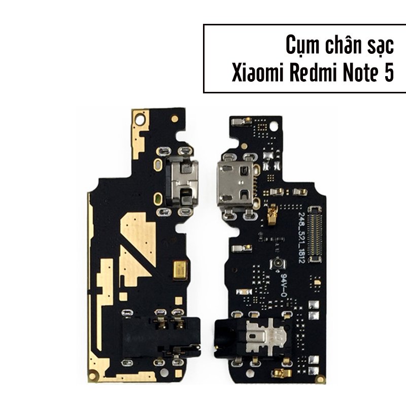 Bo mạch sạc Xiaomi Redmi Note 5 Pro / Note 5 hàng xịn hàng chuẩn