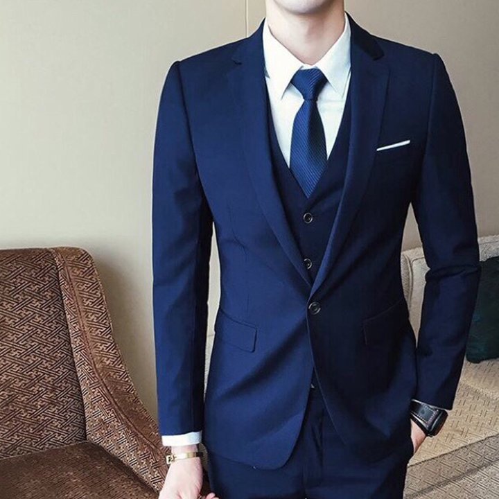 COMBO BỘ QUẦN ÁO VEST (tặng áo sơ mi + cà vạt)