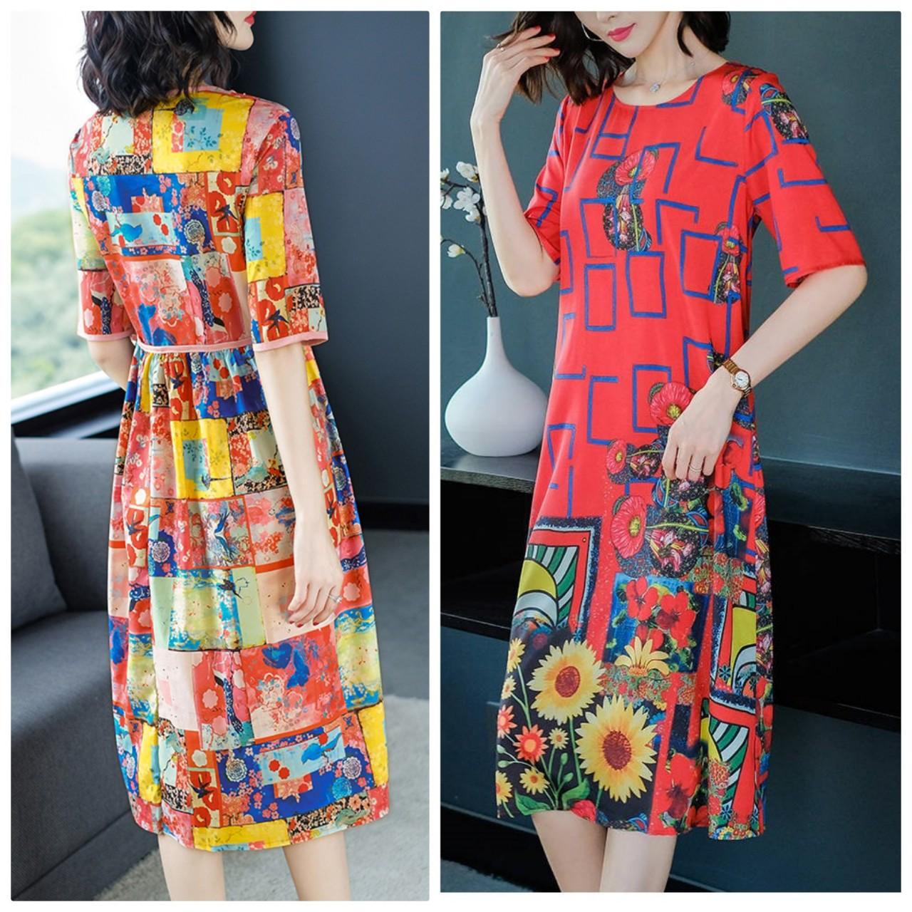 Đầm suông quý bà cực sang chảnh beyeu1688 - by4388a