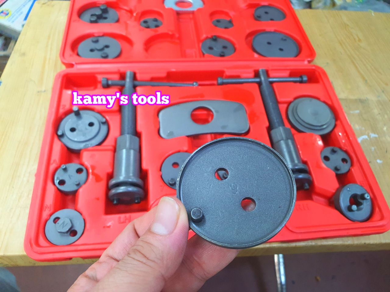 [HCM]Bộ cảo vam ép piston phanh thắng đĩa 22 chi tiết