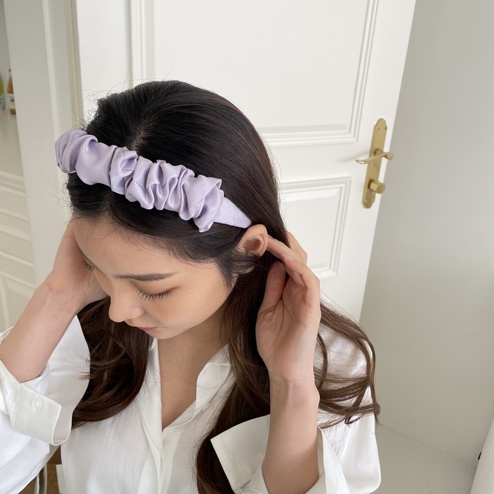 Cài tóc Satin headband Hàn Quốc KOREA