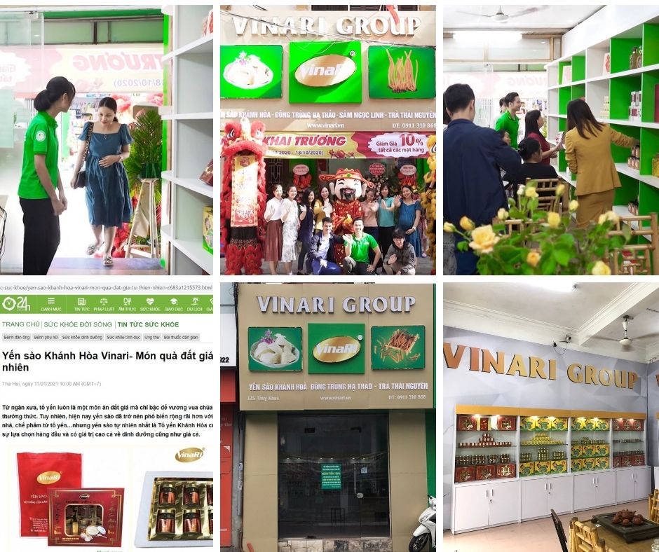 Yến Sào VINARI Khánh Hòa Tinh Chế 10gr/ 20gr