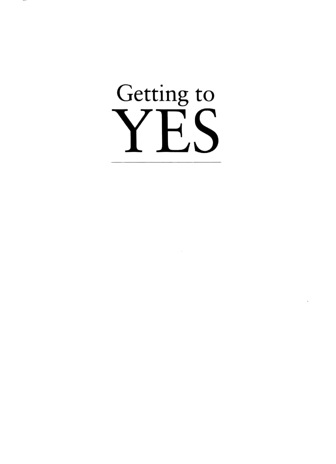 Sách Ngoại Văn - Fahasa - Getting To Yes : Negotiating An Agreement Without Giving In