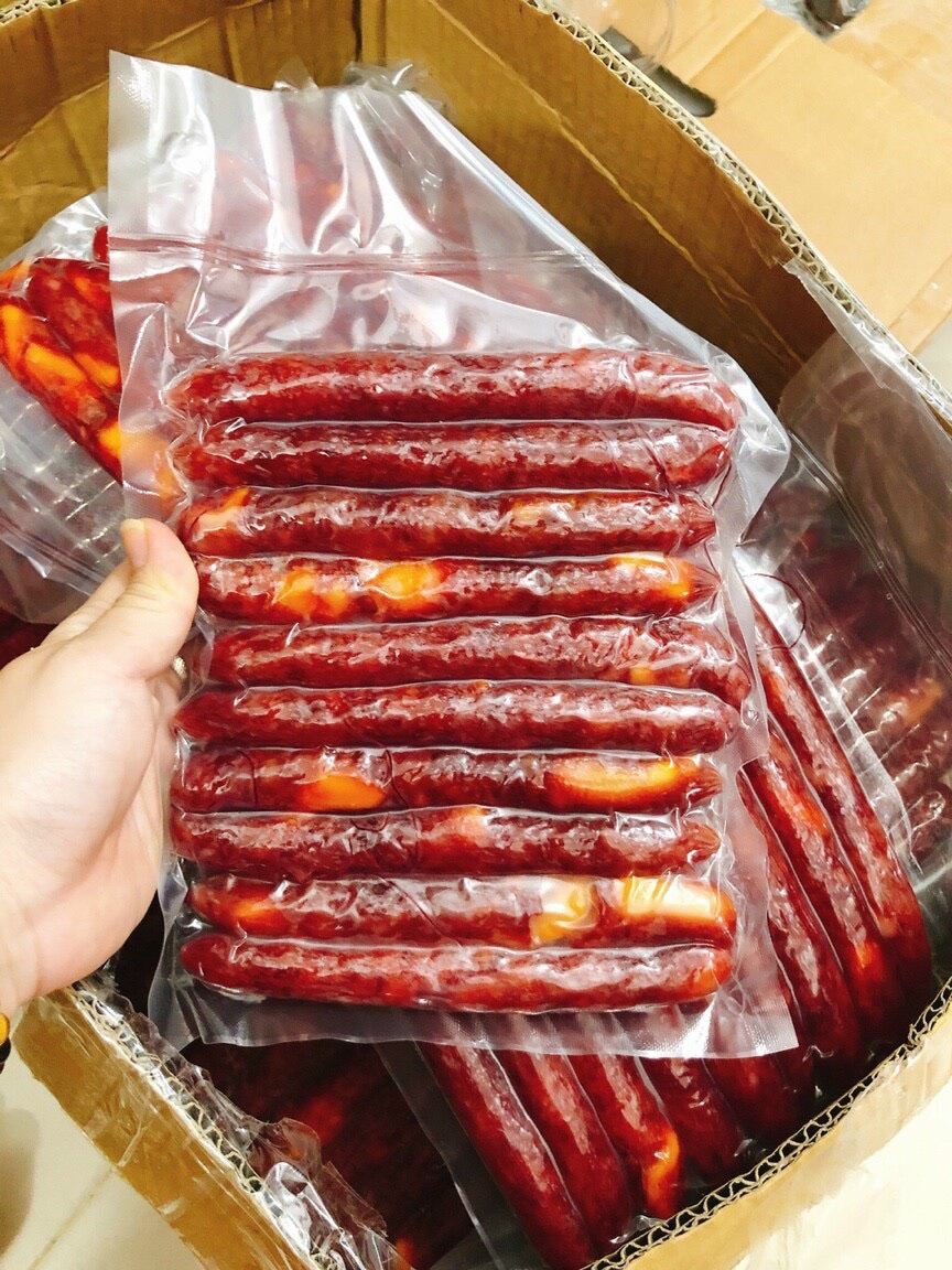Salted Egg Shrimp Sausage 500g