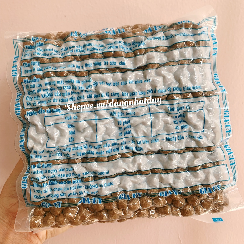 Trân Châu Đen Gia Uy 2KG