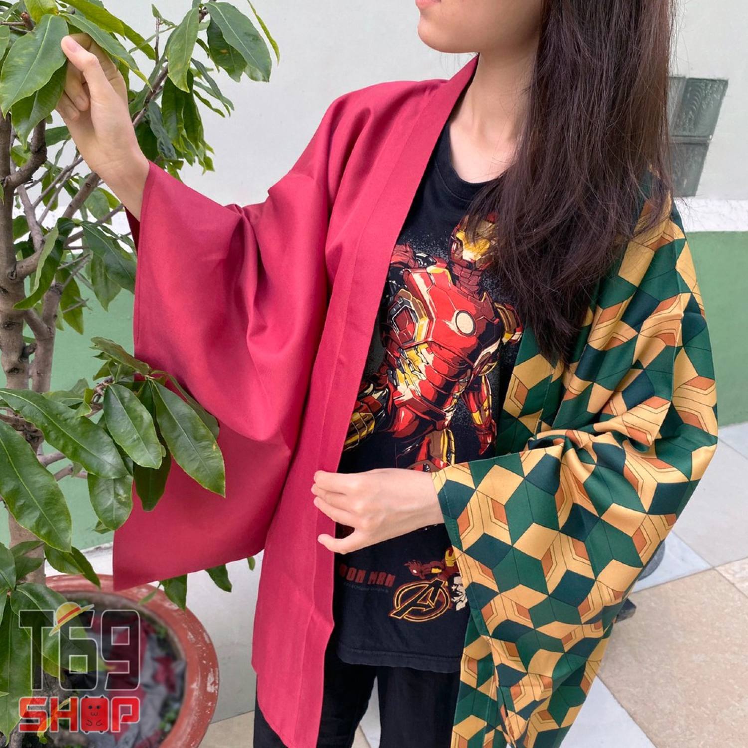 [Có sẵn] Áo haori cosplay Trùng Trụ, Thủy Trụ, Tanjiro, Zenitsu - anime Kimetsu no Yaiba