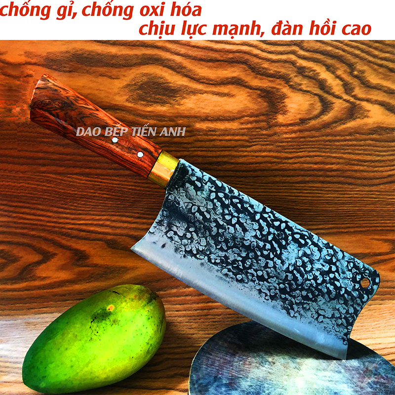 [ BÁN CHẠY NHẤT] Bộ 3 dao thép Nhíp 100% ( Chặt - Thái - Lọc)