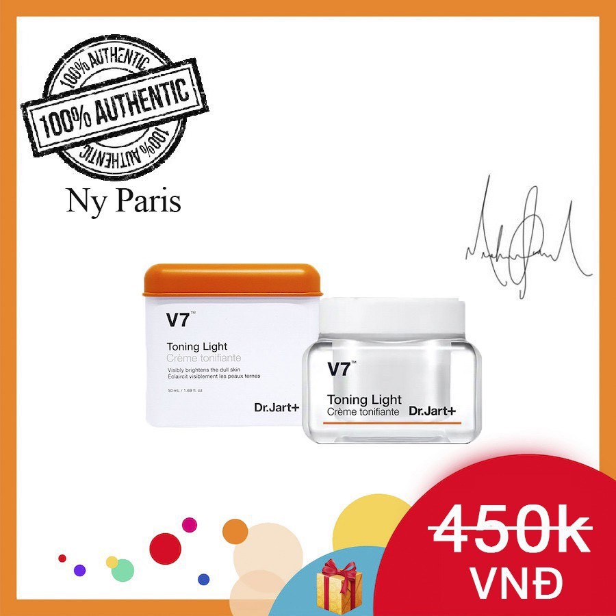 [Mẫu Mới] Kem Dưỡng Trắng Da V7 Toning Light 50ml