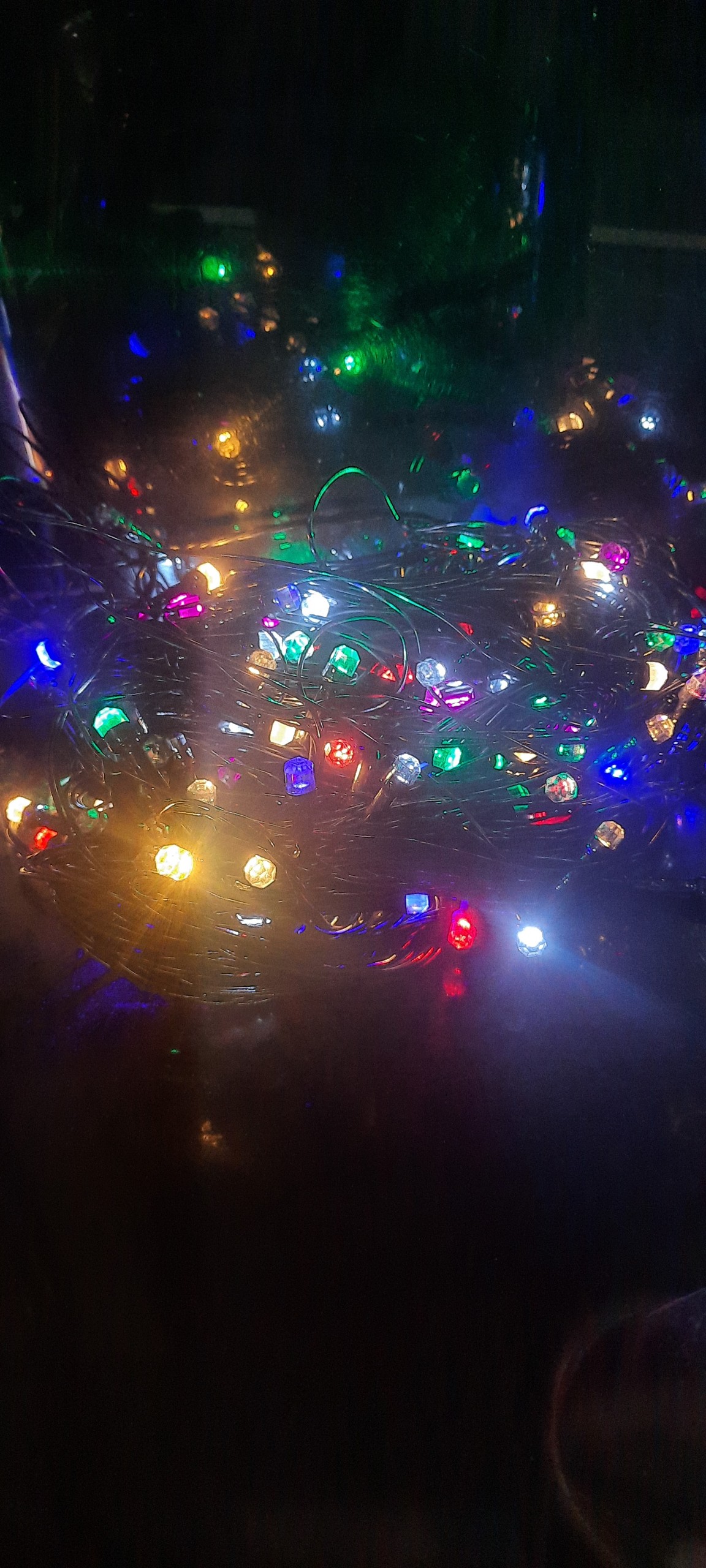 Đèn led dây chớp nháy 50m / dây đèn trang trí đủ màu