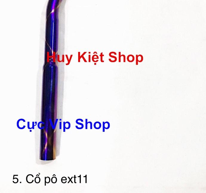 Cổ Pô Exciter 135 (2011 - 2014) Inox 304 Xi Titanium MS2205