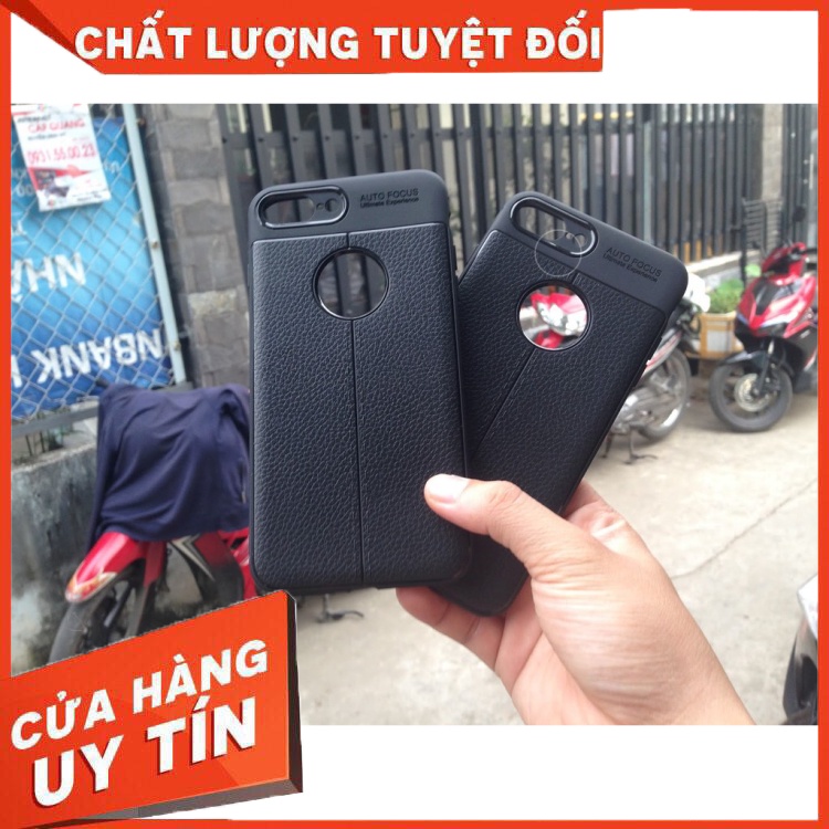 [HCM]Ốp Lưng Dẻo Vân Da Auto Focus cho Iphone 6/6s 7g/8g 6plus/6splus 7plus/8plus