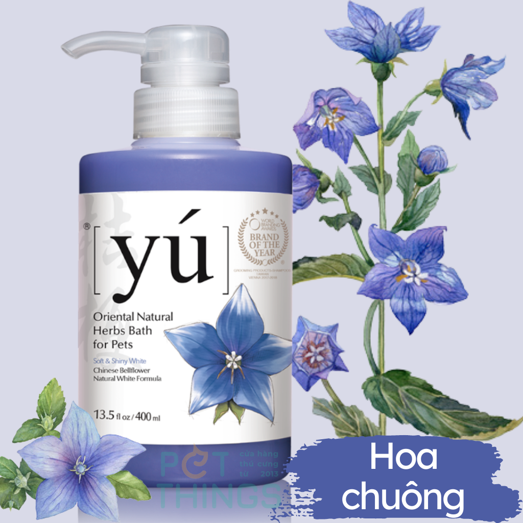 SỮA TẮM YÚ 30ML/400ML CHO CHÓ MÈO