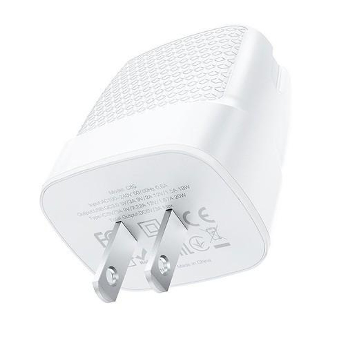 Cốc Sạc Nhanh Hoco C85A Pd20W + Qc3.0 2 Cổng Sạc TypeC Và USB