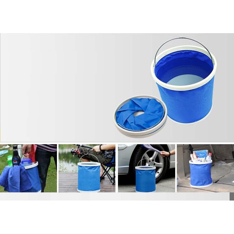 Xô Đựng Gấp Gọn Tiện Dụng