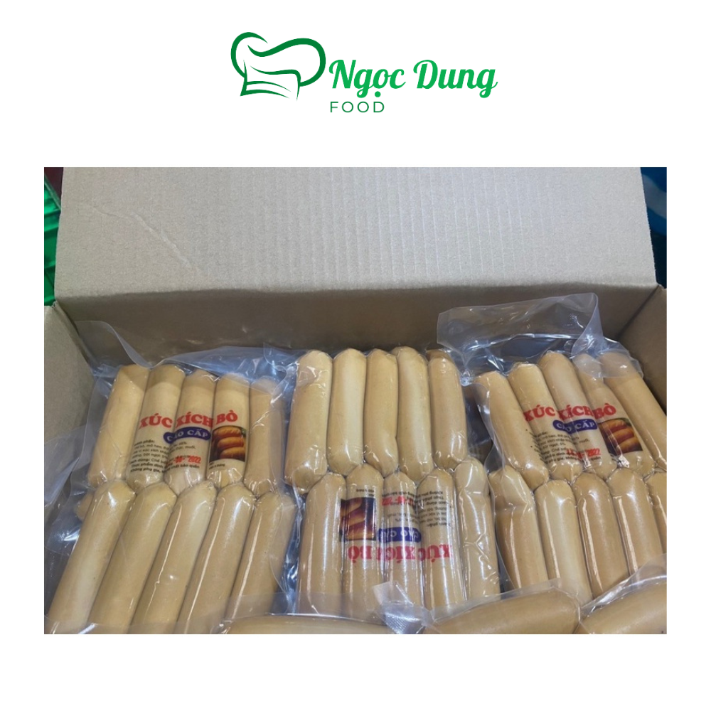 Xúc xích đức thịt heo bịch 500gr (giao tphcm)