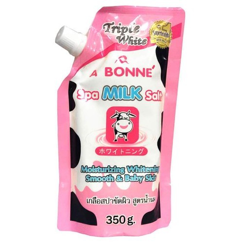 Muối Tắm Sữa Bò Bonne Thái Lan 350g  -