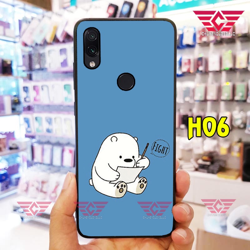 Ốp lưng huawei nova 3i, nova 3e, nova 2i gấu dễ thương