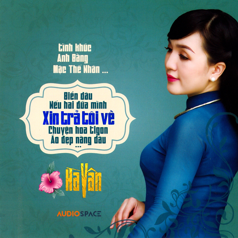 Bộ  06 CD Hà Vân Phôi Phono ca nhạc vàng