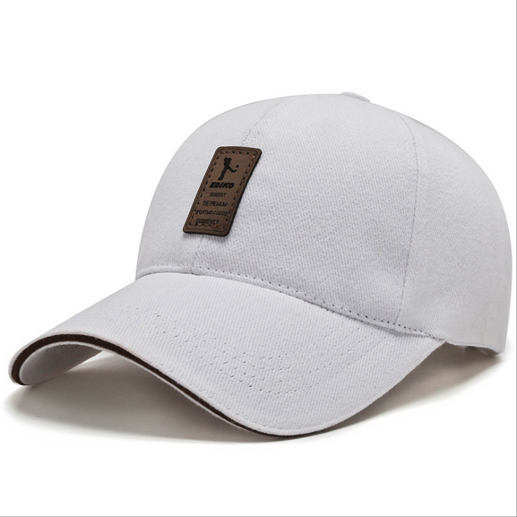 " Siêu Phẩm " Mũ Lưỡi Trai Nón Lưỡi Trai Thời Trang Hàn Quốc EDIKO Màu Trắng