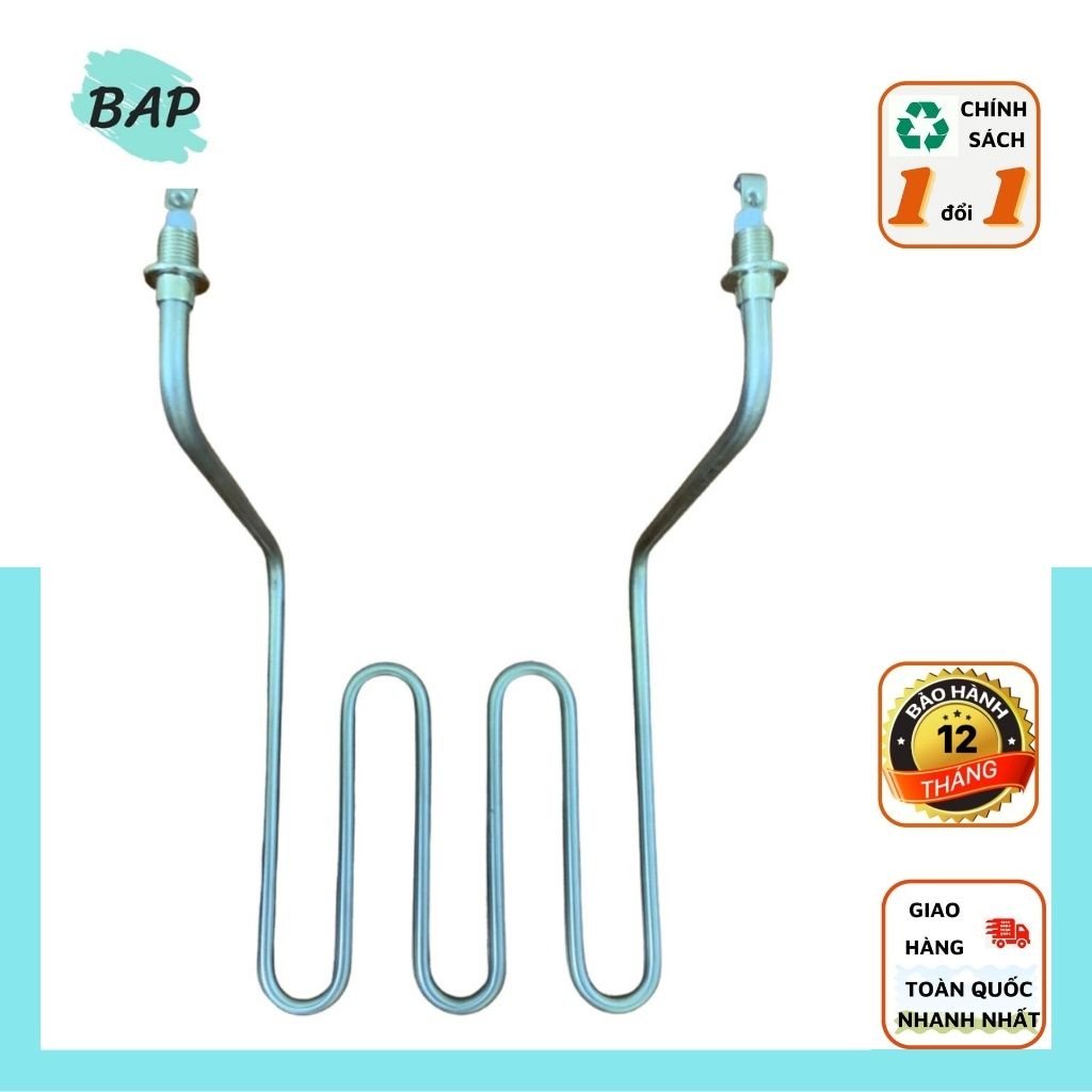 Thanh nhiệt bếp chiên, thanh điện trở bếp chiên 2.5w cho bếp chiên 6L và bếp chiên 12L