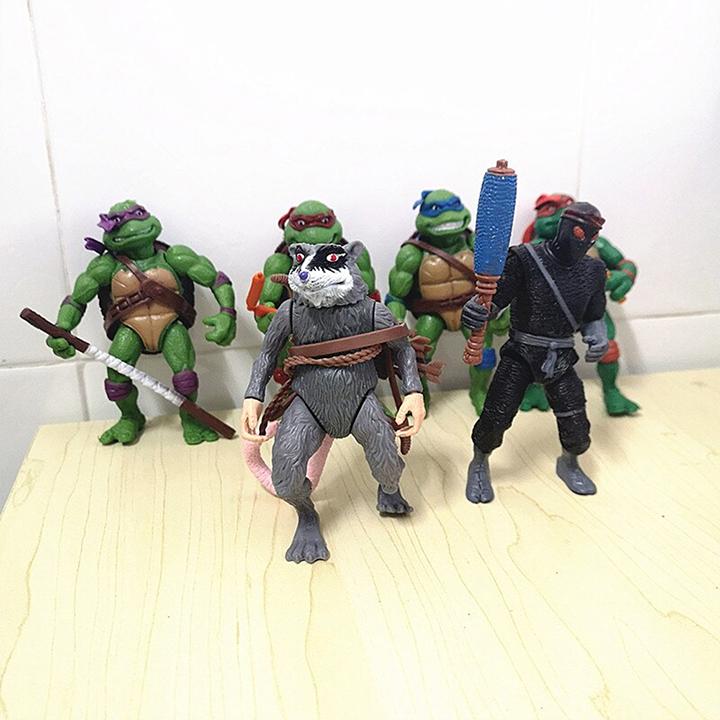 [HCM]Bộ 06 Mô Hình Đồ Chơi Ninja Rùa - Ninja Turtle 12cm