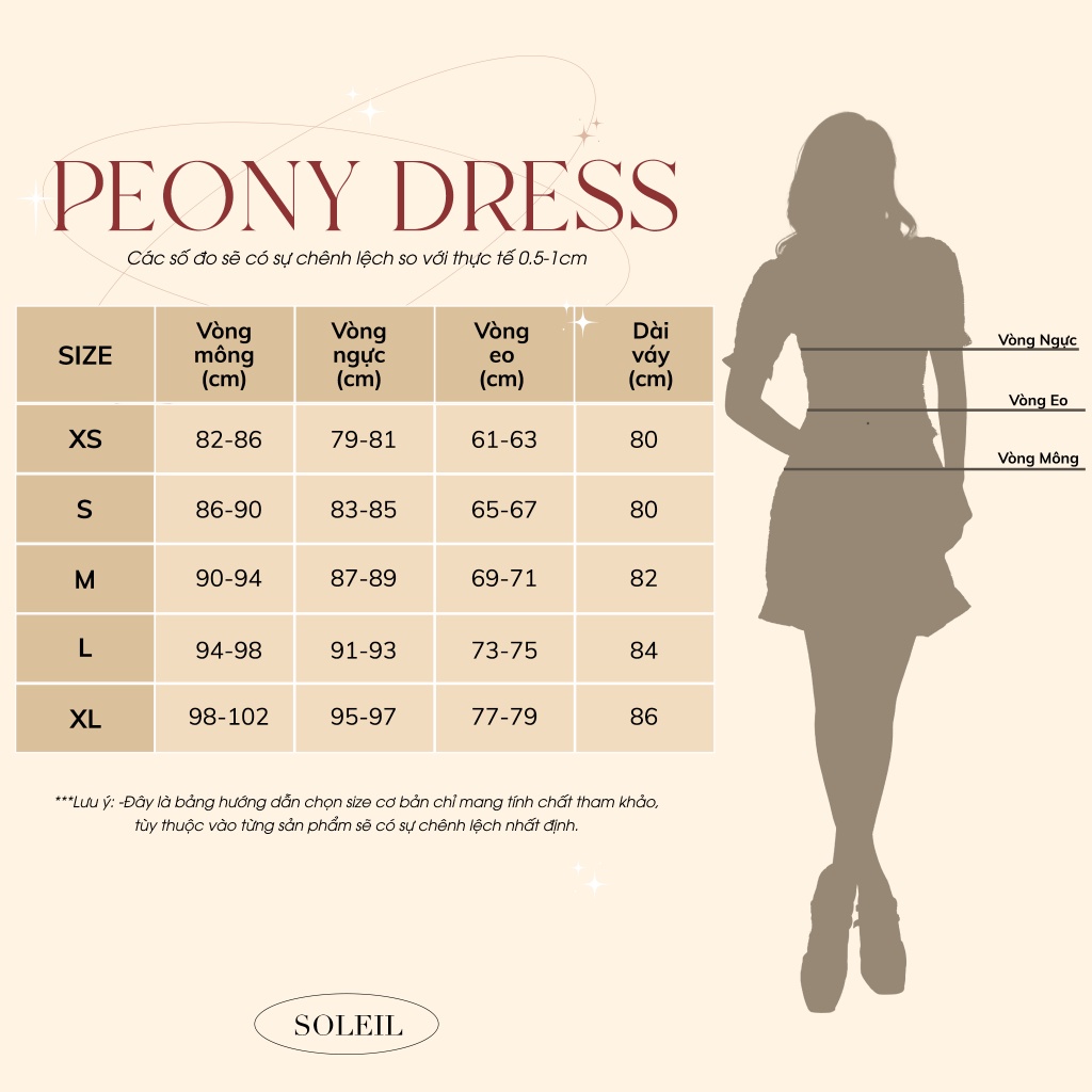 Váy Đầm Nữ Ngắn Xếp Ly SOLEIL ROOM Phong Cách Nhật Bản Thiết Kế Cao Cấp PEONY DRESS[Nhập mã LAZFASHION12 - giảm 15% tối đa 50k/349k]