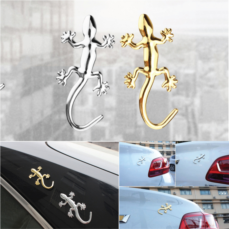 Decal Thằn Lằn Trang Trí Nội Thất Xe