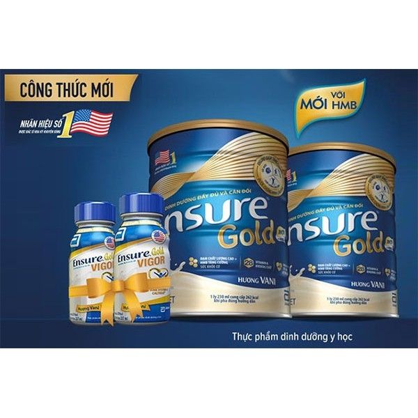 Sữa bột Ensure Gold 850g (Date mới)