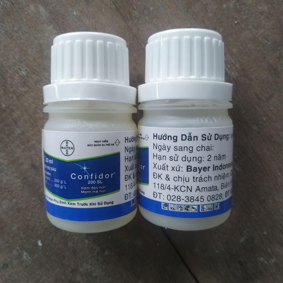 CONFIDOR đặc trị bọ trĩ- rệp sáp - Chai 20ml