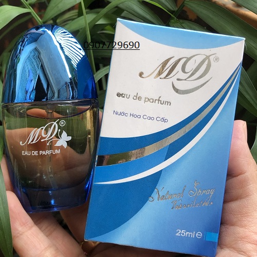 Nước hoa md cao cấp 25ml 3 màu như hình