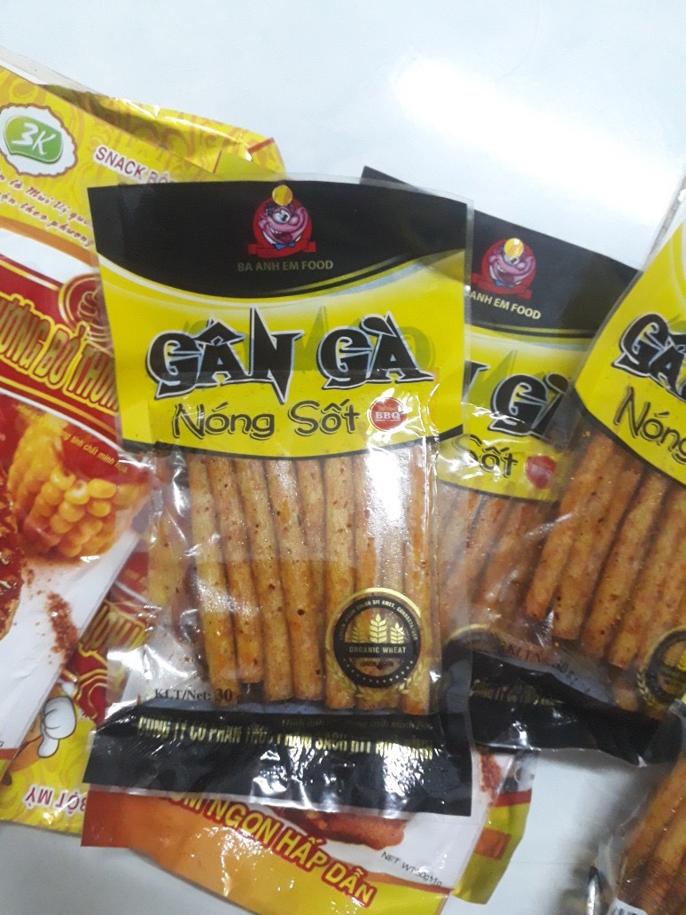 Bịch 30goi gân gà nóng sốt